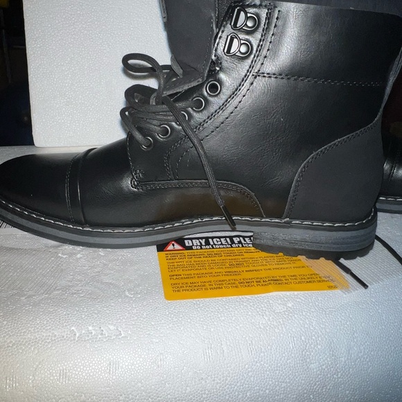 New club room mens combat boots - Picture 5 of 6